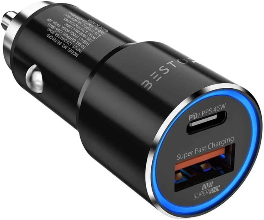 Dual USB Fast Car Charger By Mycardecor